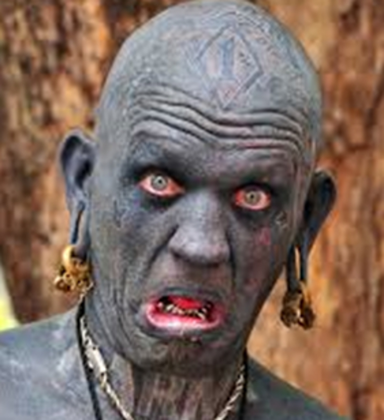  Evil Looking Witch Doctor 